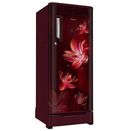 WHIRLPOOL 200 L 3 STAR SINGLE DOOR REFRIGERATOR - 215 IMPC ROY 3S WINE FLOWER RAIN (71999)
