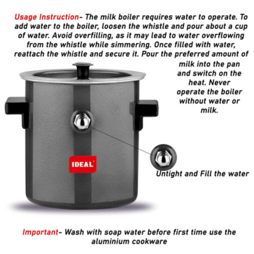 IDEAL Ever Coated Aluminium Milk Boiler