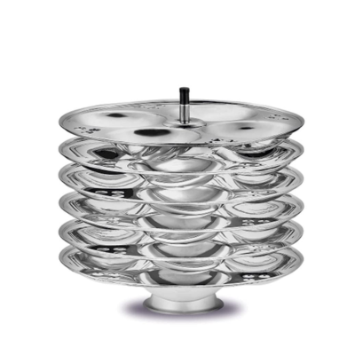 IDEAL Ever Aluminium Idly Vessel Standard Idli Maker 24-Idlis