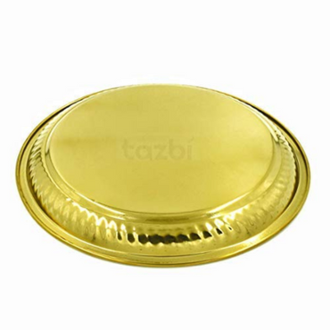 Brass Pooja Plate- Taalam (Diameter 12 Inch)