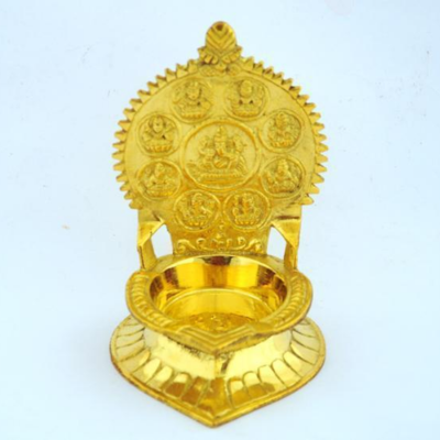 Brass Ashtalakshmi Deepam Vilakku / Lamp,