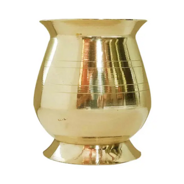 Brass Traditional Lota Sombu/Vallab Kalash/Puja Brass