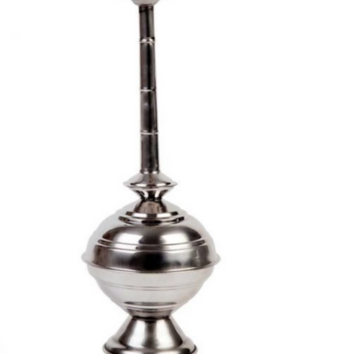 Stainless Steel Paneer-Glossy Steel Rose Water Sprinkler Sombu