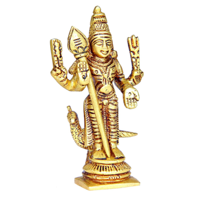 Murugan Idol Brass Mini | Mini Lord Murugan Statue | Karthikeyan Idol