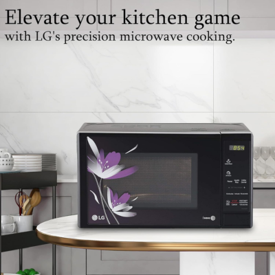 LG 20 L Solo Microwave Oven Black, Health Plus Menu