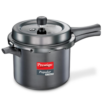 Prestige Popular Svachh Hard Anodised Outer Lid Pressure Cooker (5 LTR)