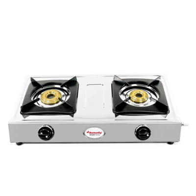 Butterfly 2 Burner Stainless Steel Gas Stove