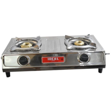 IDEAL Stainless Steel 2 Burner LPG Gas Stove
