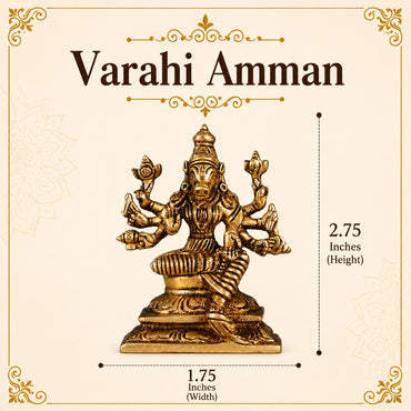 Varahi Amman Idol (Brass)