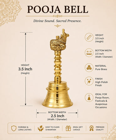 Brass Pooja Bell