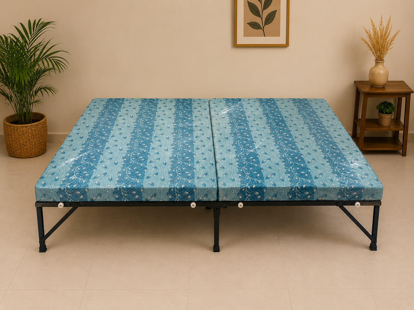 Premium Folding Cushion Cot – 3 × 6