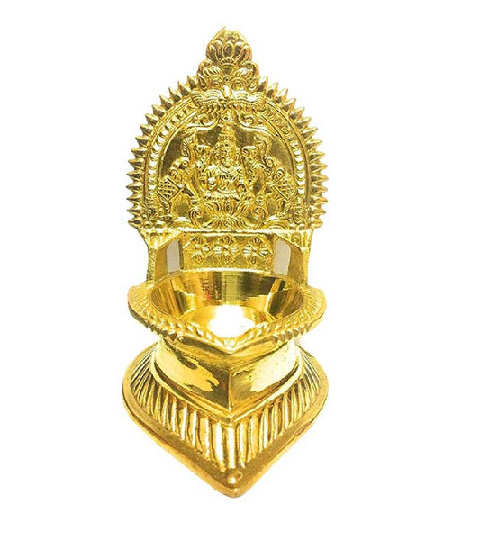 Brass Kamakshi Vilakku Traditional