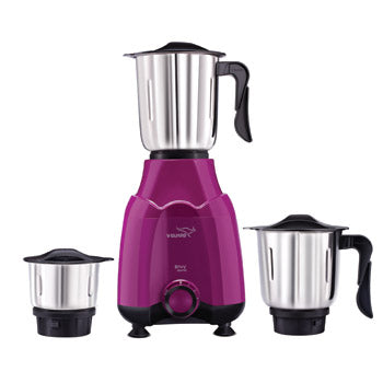 V-Guard 500W NX 500 W Juicer Mixer Grinder (500 NX | 3 Jars | PERPLE)