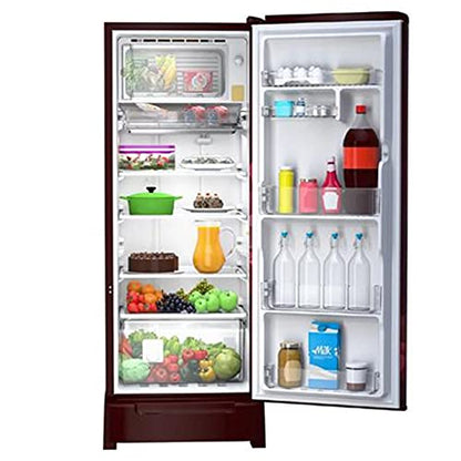 WHIRLPOOL 200 L 3 STAR SINGLE DOOR REFRIGERATOR - 215 IMPC ROY 3S WINE FLOWER RAIN (71999)