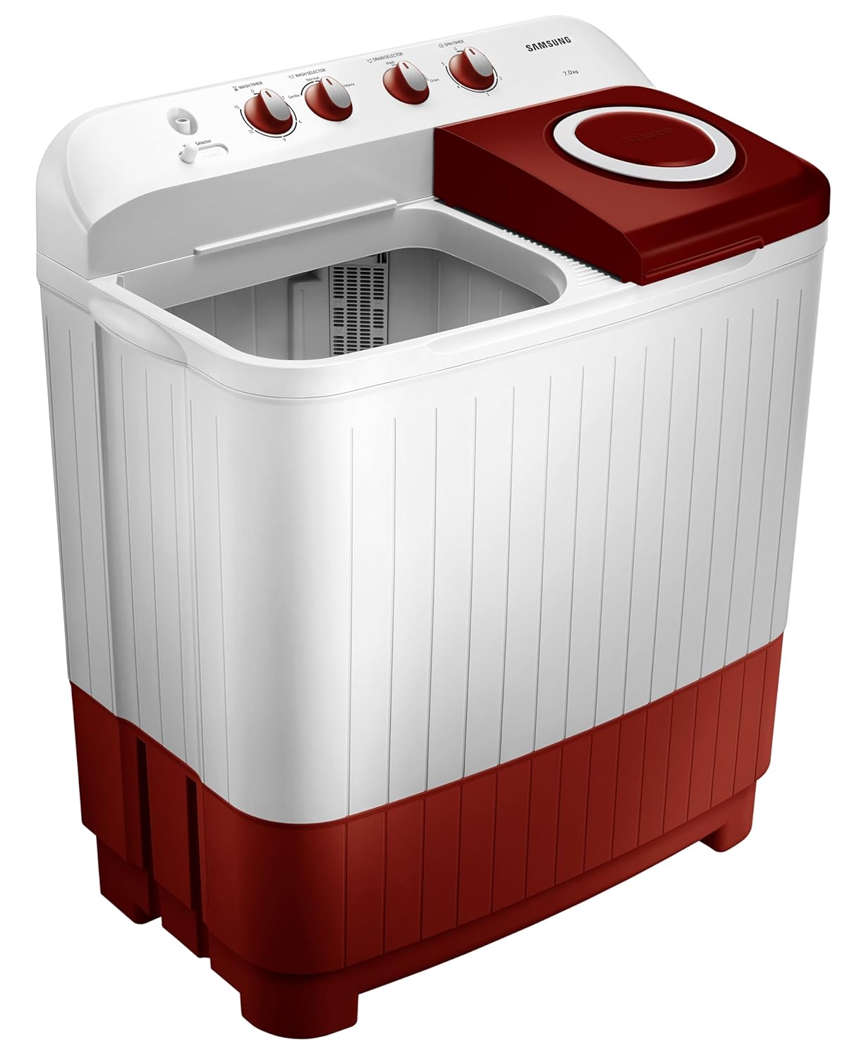 Samsung 7 kg, 5 Star, Semi-Automatic Top Load Washing Machine (WT70C3000RR/TL, Air Turbo Drying)
