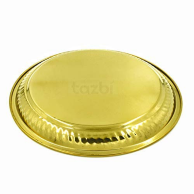 Brass Pooja Plate- Taalam (Diameter 12 Inch)
