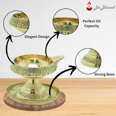 Traditional Kubera Vilakku for Poojaroom - Lakshmi Kubera Deepam