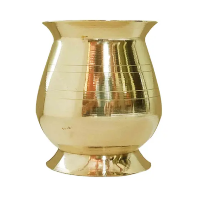 Brass Traditional Lota Sombu/Vallab Kalash/Puja Brass