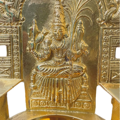 KAMAKSHI VILAKKU/Diya - Pure Brass Made
