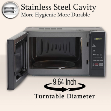 LG 20 L Solo Microwave Oven  Black, Health Plus Menu