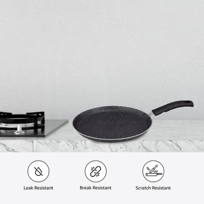 Non-Stick Dosa Tawa | Granite Finish | Induction Base 270MM