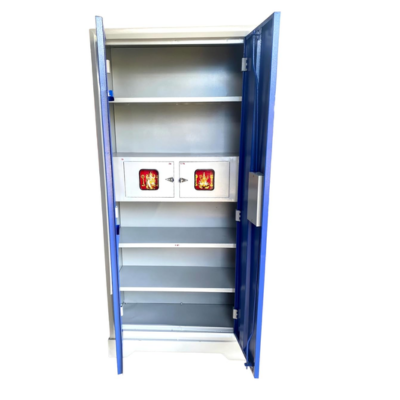 Steel Almirah for Clothes | 2 Door with Mirror bero