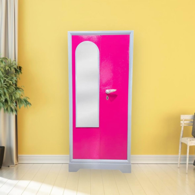 Steel Almirah for Clothes | 2 Door with Mirror bero