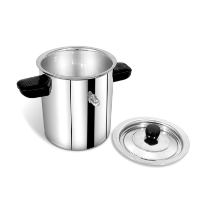 Pigeon-Elegant Stainless Steel Milk Boiler Induction Compatible with Whistle Indication | Milk Boiler with Induction Base