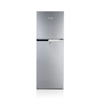 Voltas Beko RFF295D/W0XIR0I0000GD 250L 2 Star Frost Free Double Door Refrigerator (Brushed Silver)
