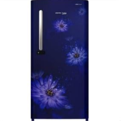 Voltas Beko RDC220B/W0DBE0M 185 Litre 4 Star Direct Cool Refrigerator Dahlia Blue