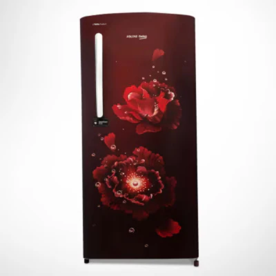 Voltas Beko RDC220B / W0FWE0M000UGD Refrigerator DC 185 L Fairy Flower Wine Single Door 4 Star