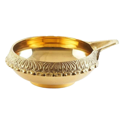 Brass Diya for Puja | Kuber Diya for Diwali Pooja - 1Piece