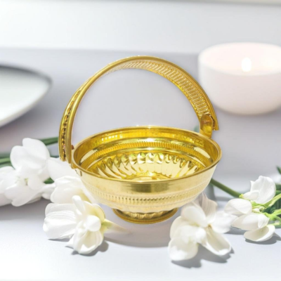 Brass Flower Koodai- Pooja-