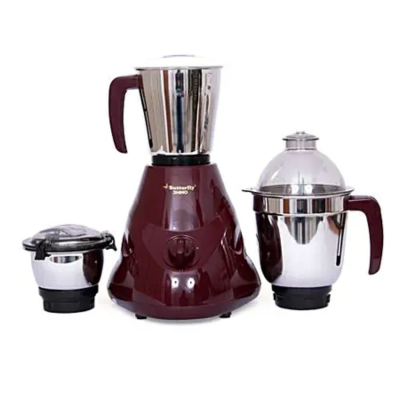 Butterfly Rhino Mixer Grinder, 500W, 3 Jars,