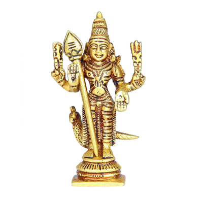 Murugan Idol Brass Mini | Mini Lord Murugan Statue | Karthikeyan Idol