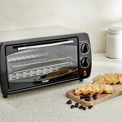 Prestige_ Oven Toaster Grills (Grey ,9 Liter), 800 Watts,