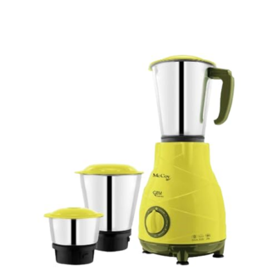 MCCOY- Gem 500 watt Mixer Grinder 3 Jars (Emerald)