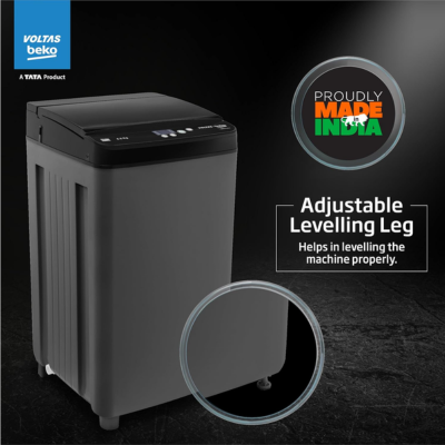 Voltas Beko, A Tata Product 6.5 Kg 5 Star Fully-Automatic Top Loading Washing Machine