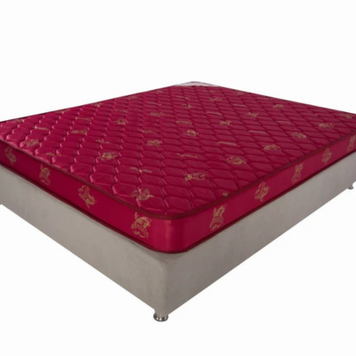 Duroflex Cozy PUF Mattress – 75×48×4 Inches – Maroon Colour – Medium-Firm PU Foam with Soft Fabric Cover