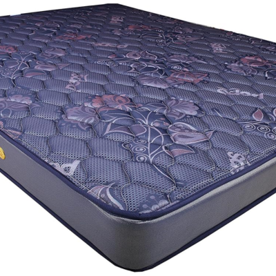 Peps_ Spring Koil Mattress (Blue_75x60x6 inches)