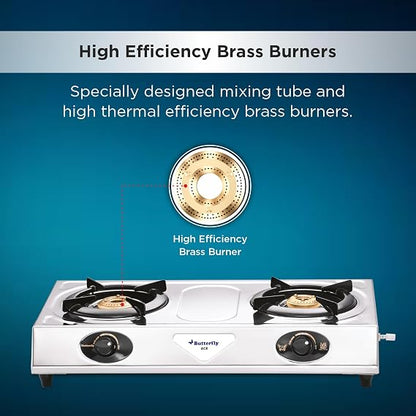 Butterfly Ace 2 Burner Gas Stove