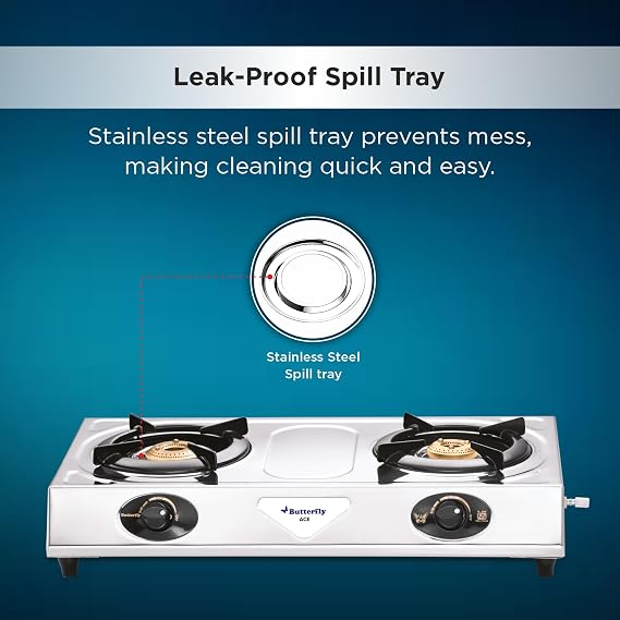 Butterfly Ace 2 Burner Gas Stove