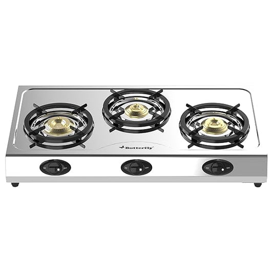 Butterfly Bolt Sakthi 3 Burner Gas Stove