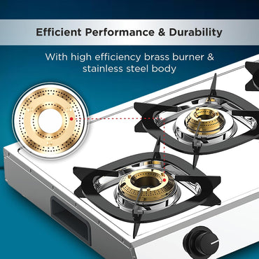 Butterfly Matchless 4 Burner Gas Stove