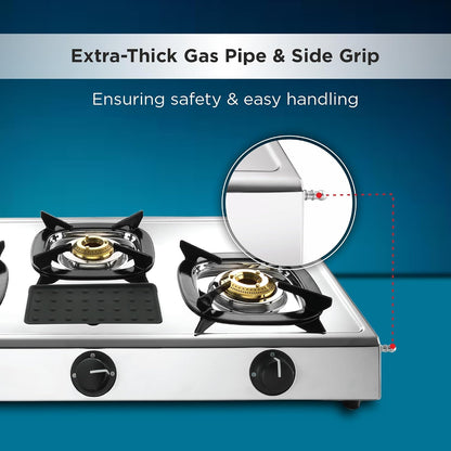 Butterfly Matchless 4 Burner Gas Stove