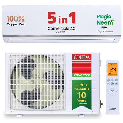 Onida 1 Ton Inverter Split AC (IR123FLCV)