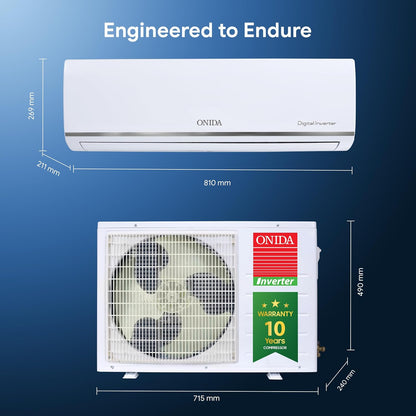 Onida 1 Ton Inverter Split AC (IR123FLCV)