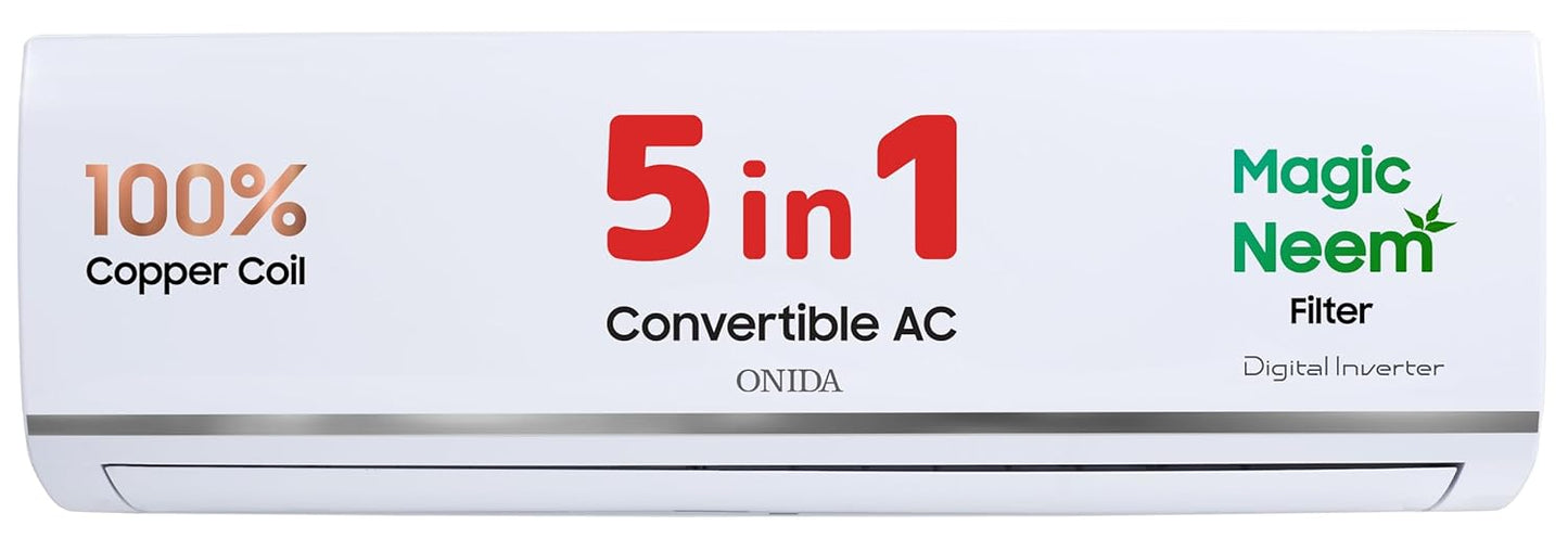 Onida 1 Ton Inverter Split AC (IR123FLCV)