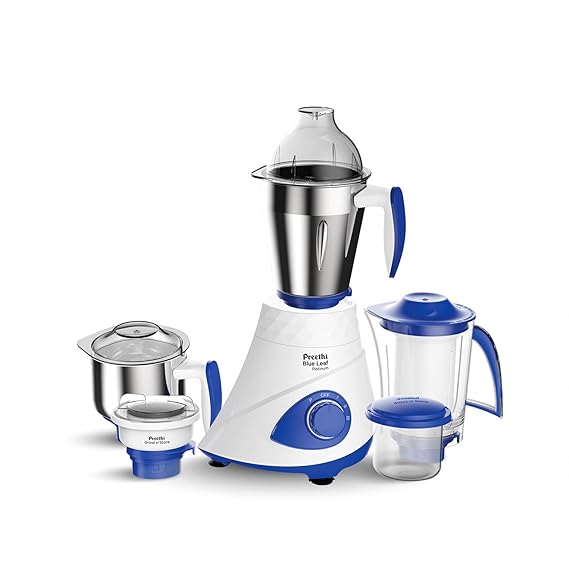 Preethi Blue Leaf Platinum 750W Mixer Grinder (5 Jars)