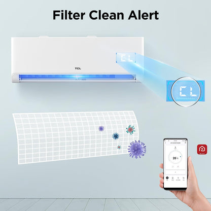 TCL 1 Ton Inverter Split AC (TAC-12CSD/EV3F2)